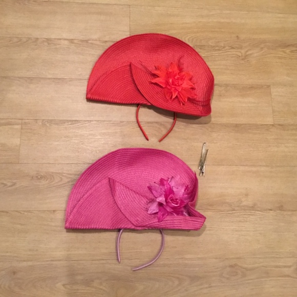 Women’s 2 Piece Derby Hats - Fascinator Hats - Picture 2 of 5